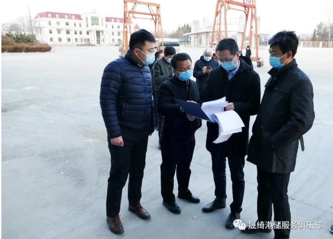 高密市委常委、統(tǒng)戰(zhàn)部部長李學(xué)明蒞臨集團公司檢查指導(dǎo)進口集裝箱貨物疫情防控工作